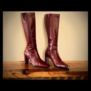 ❤️ Anne Klein 2, High-Heeled, Knee High Boots 👢